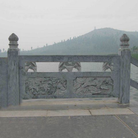大理石葡萄浮雕石栏杆