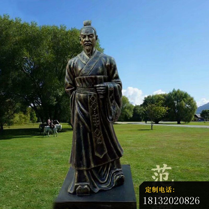 古代名人范蠡铜雕_800*800