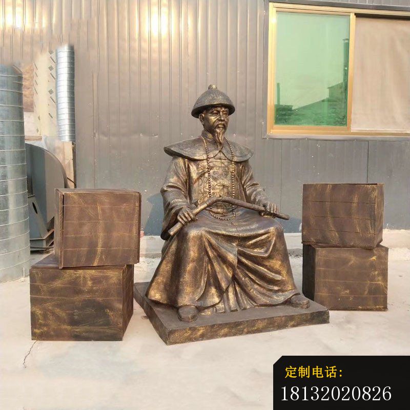 禁烟英雄林则徐铜雕 (2)_800*800