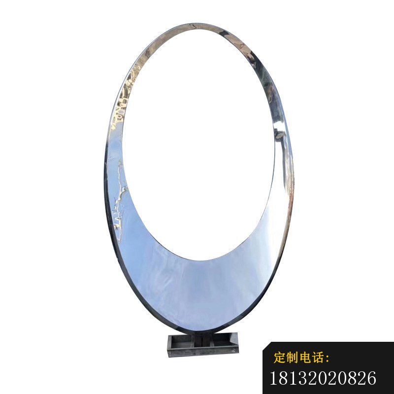 企业镜面不锈钢抽象圆环雕塑 (2)_800*800