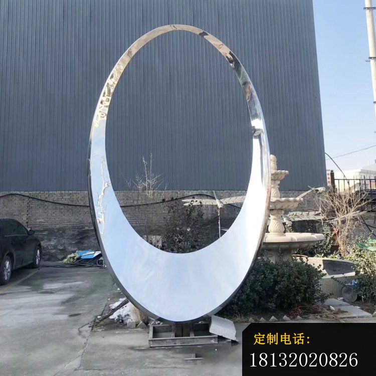 企业镜面不锈钢抽象圆环雕塑 (1)_750*750