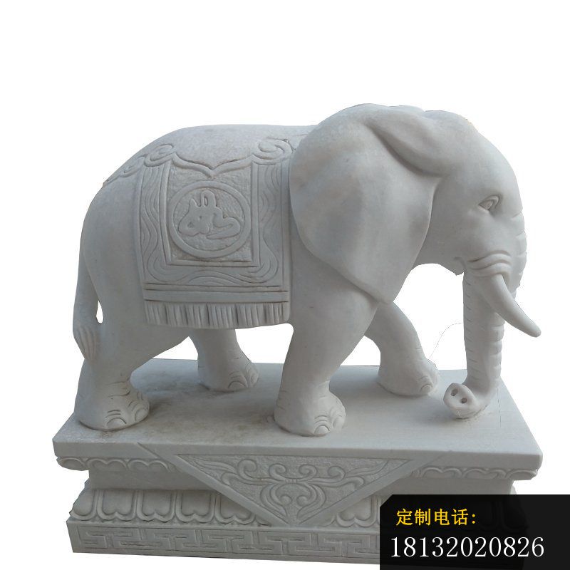 大理石大象雕塑_800*800