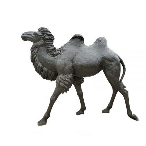 公园动物铜雕骆驼