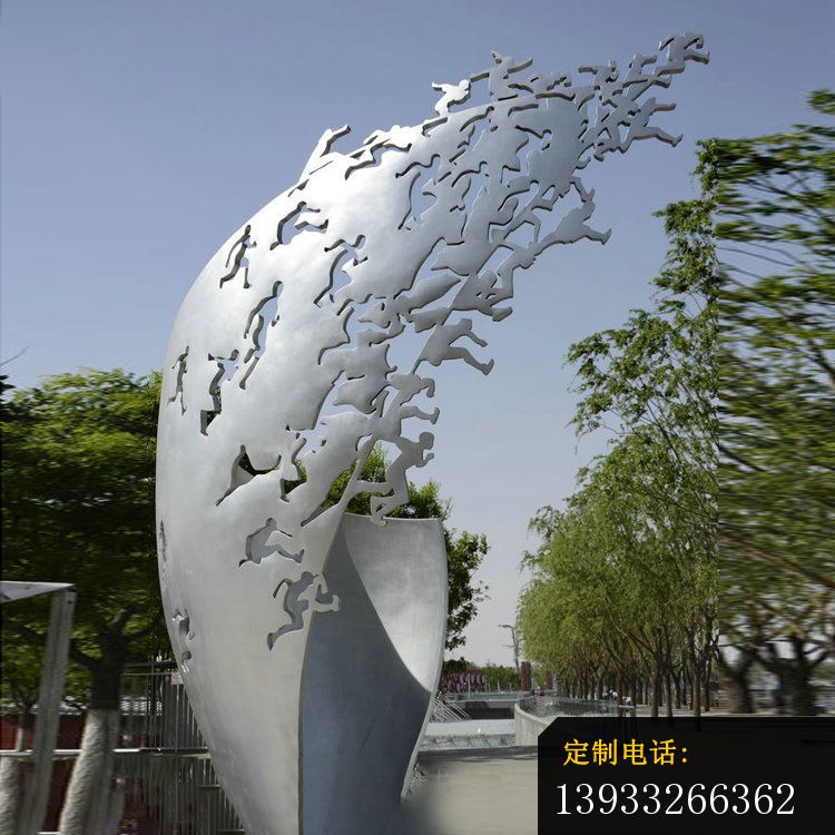 不锈钢抽象雕刻雕塑_750*750