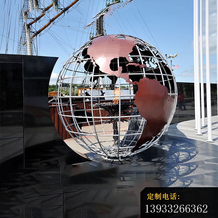 不锈钢校园镂空球雕塑 (3)_750*750
