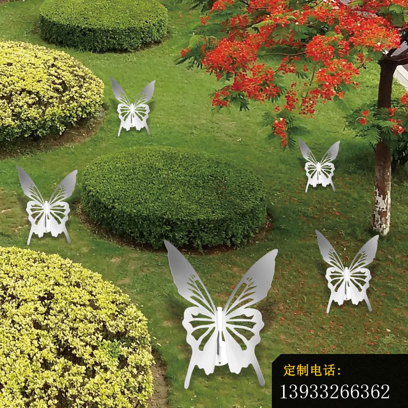 不锈钢花园蝴蝶雕塑 (7)_800*800