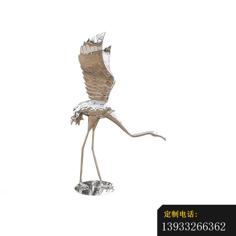 不锈钢火烈鸟雕塑 (5)_800*800