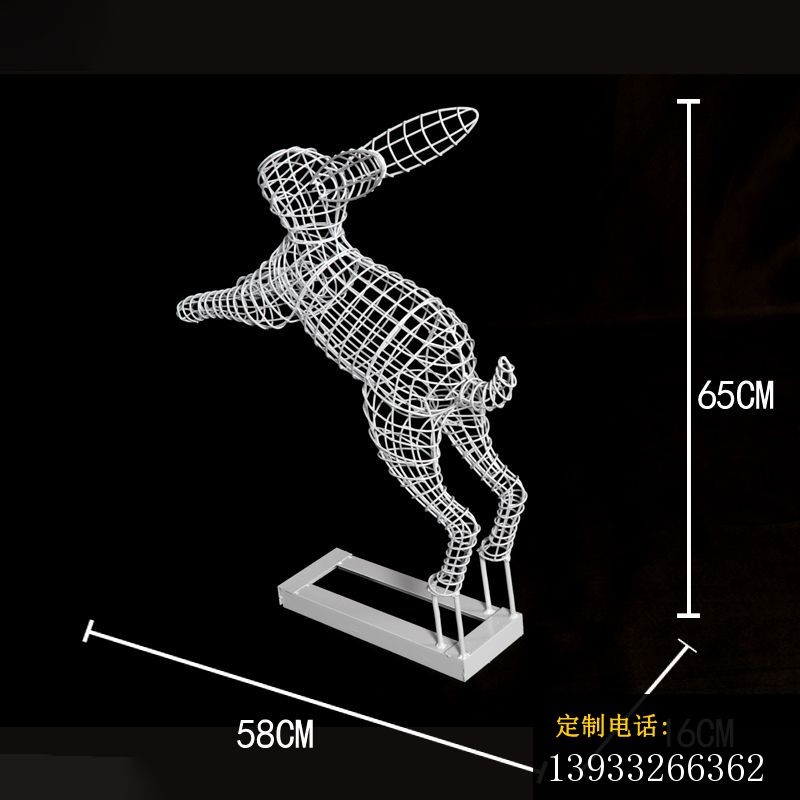 不锈钢镂空动物雕塑 (5)_800*800