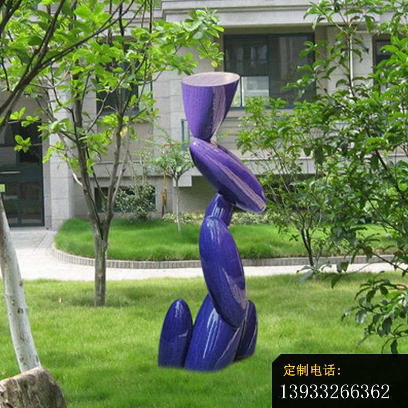 不锈钢艺术抽象雕塑 (2)_800*800
