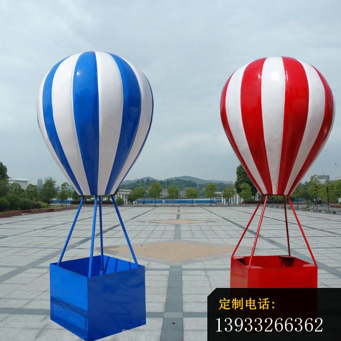 不锈钢热气球雕塑_681*681
