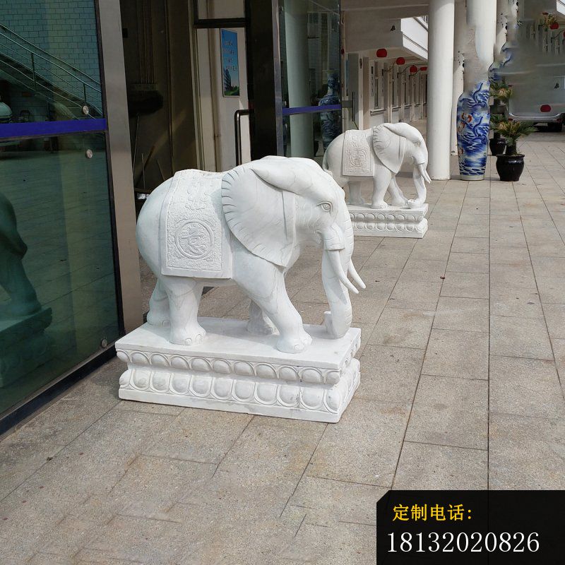 门口大理石大象雕塑 (1)_800*800
