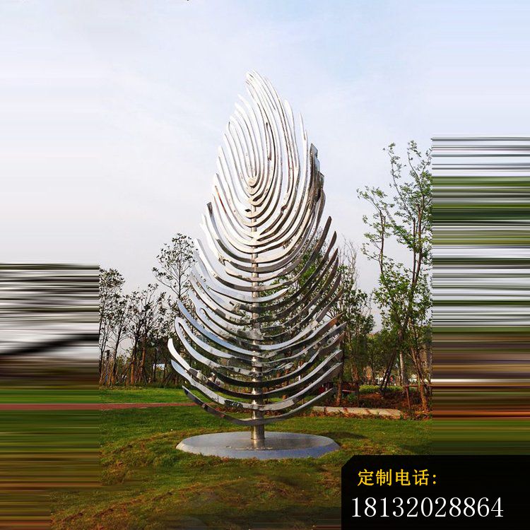 公园不锈钢抽象树雕塑_750*750