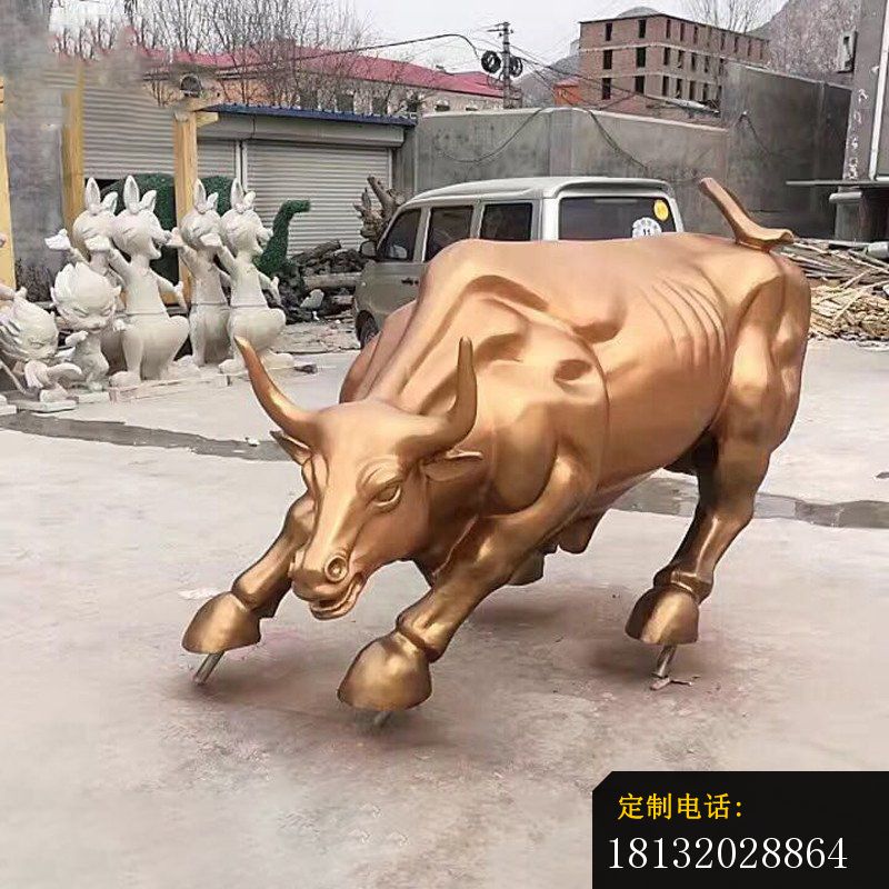 华尔街铜牛雕塑_800*800