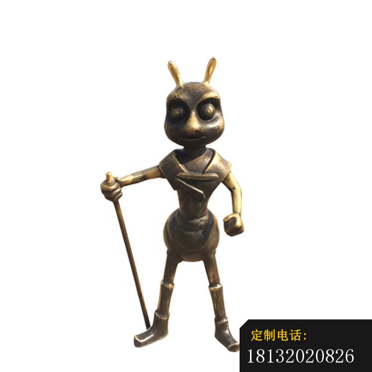 蚂蚁战士铜雕 (2)_750*750