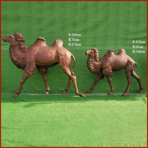 公园动物骆驼铜雕