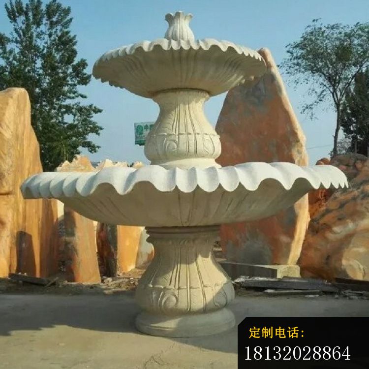 公园大理石喷泉雕塑_750*750