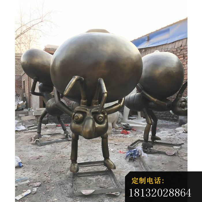 蚂蚁团队搬家铜雕 (3)_700*700