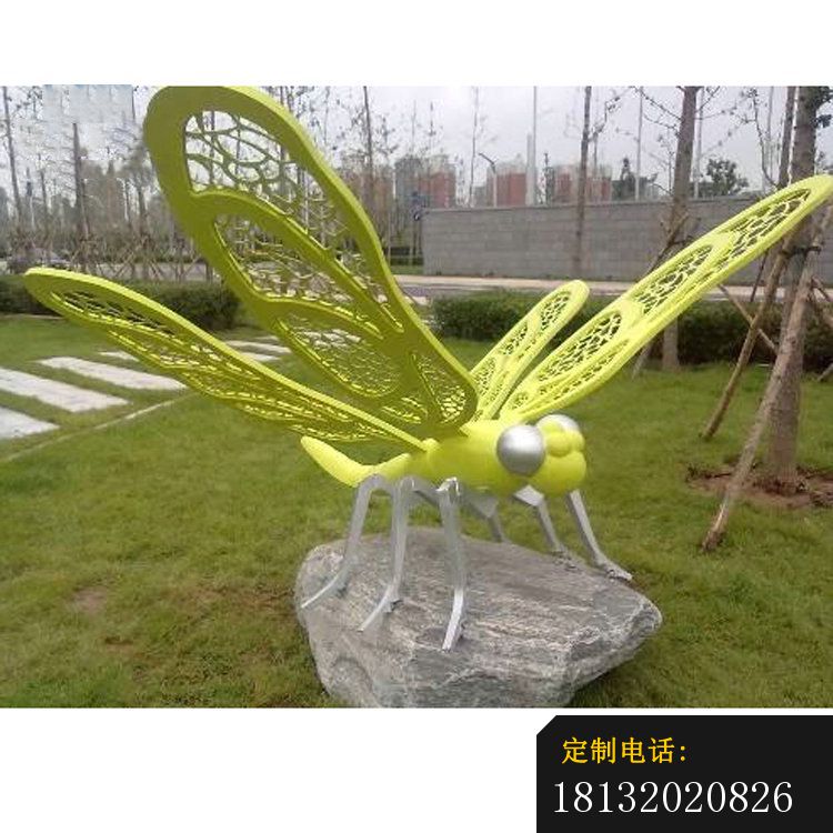 公园不锈钢蜻蜓雕塑_750*750