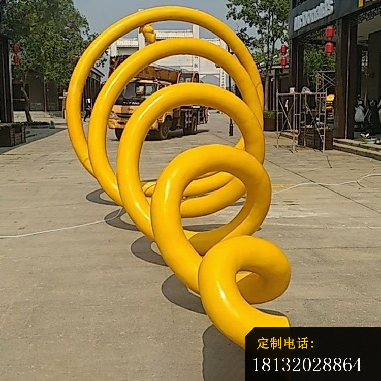 不锈钢镂空螺旋造型雕塑_750*750